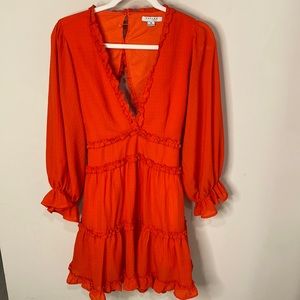 Orange Summer Dress